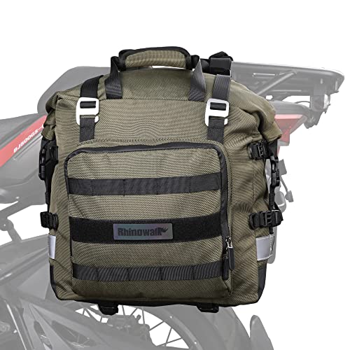 Amazon | Rhinowalk バイク用サイドバッグ 防水 20L大容量 オフロード
